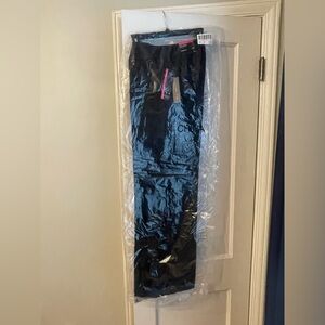 The PARK AVE fit Stretch Straight Leg Tummy Panel Pull-On Tweed Pants